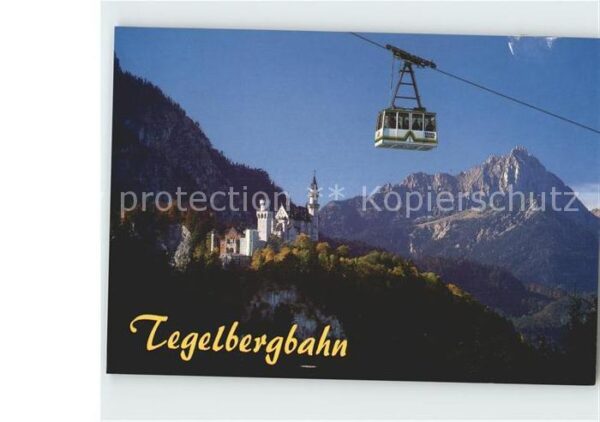 Seilbahn Tegelberg Schwangau Schloss Neuschwanst