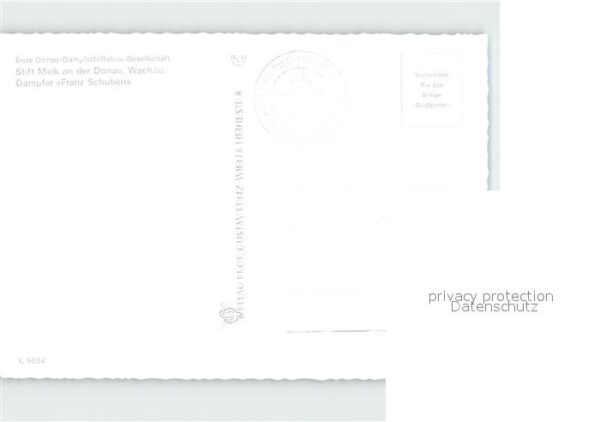 Dampfer Seitenrad Franz Schubert Stift Melk Donau Wachau – Bild 2