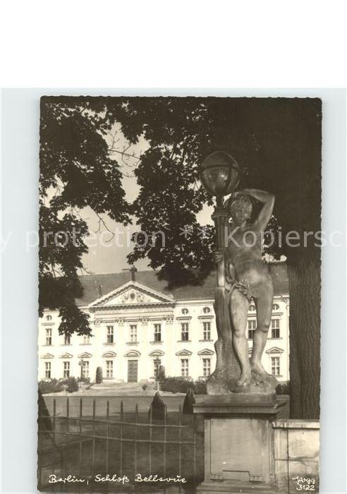 Foto Popp Nr. 3122 Berlin Schloss Bellevue