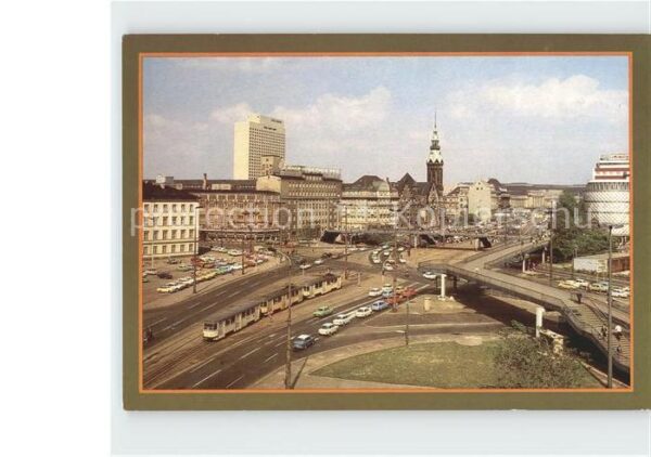 Strassenbahn Leipzig Friedrich-Engels-Platz