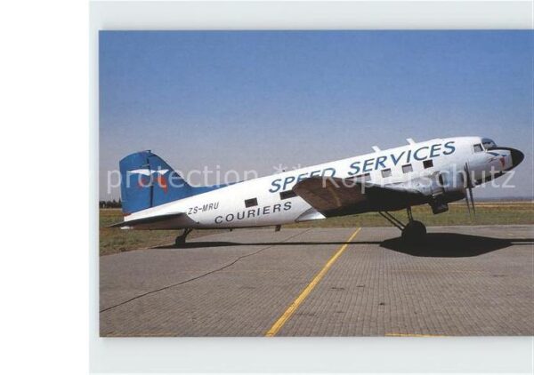 Flugzeuge Zivil Speed Services Couriers DC-3 ZS-MRU c/n
