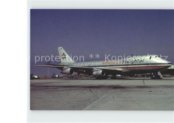 Flugzeuge Zivil American Freighter Boeing 747-123SCD N9