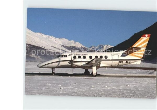 Flugzeuge Zivil Air Engiadina Jetstream 31 HB-AEA