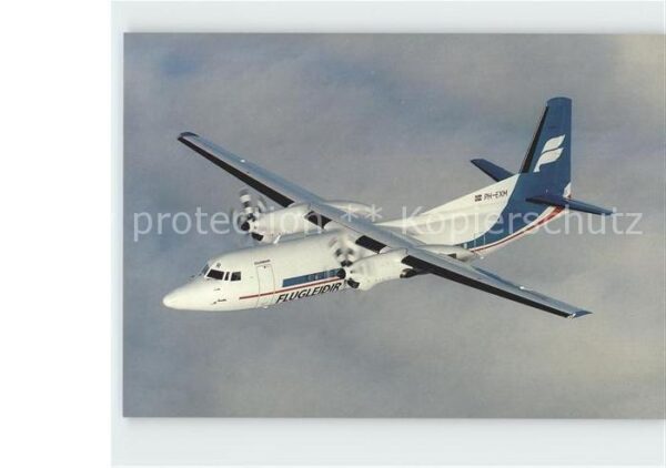 Flugzeuge Zivil Icelandair Flugleidir Fokker 50 PH-EXM