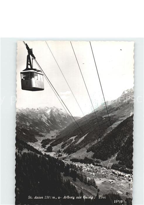 Seilbahn St. Anton Galzig Tirol