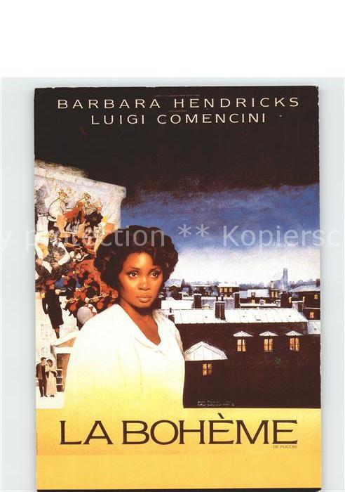 Kino Film La Boheme Barbara Hendricks Luigi Comen