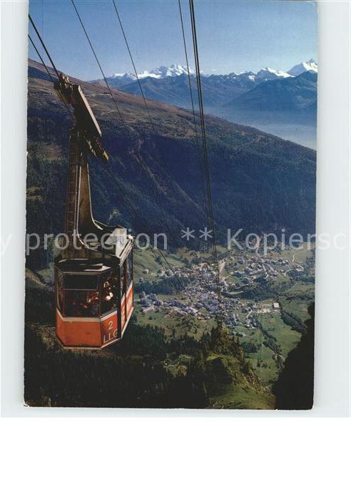 Seilbahn Leukerbad-Gemmi Mischabel Weisshorn