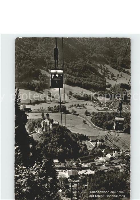 Seilbahn Kampenwand Schloss Hohenaschau