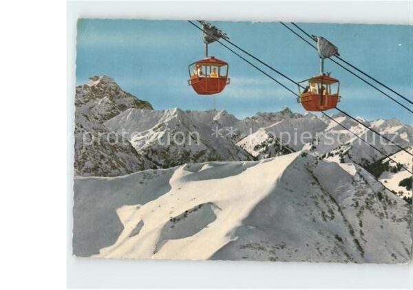 Seilbahn Riezlern-Kanzelwand Kleinwalsertal Widd
