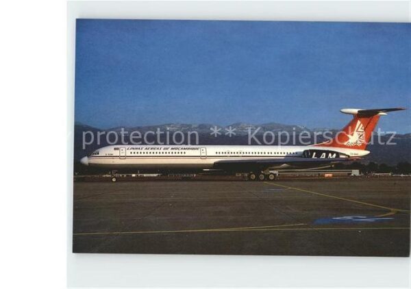 Flugzeuge Zivil Linhas Aereas de Mocambique IL-62M C9-B