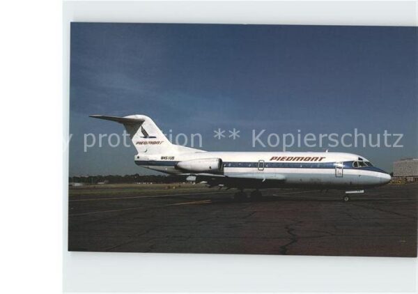 Flugzeuge Zivil Piedmont Airlines Fokker F28 Fellowship