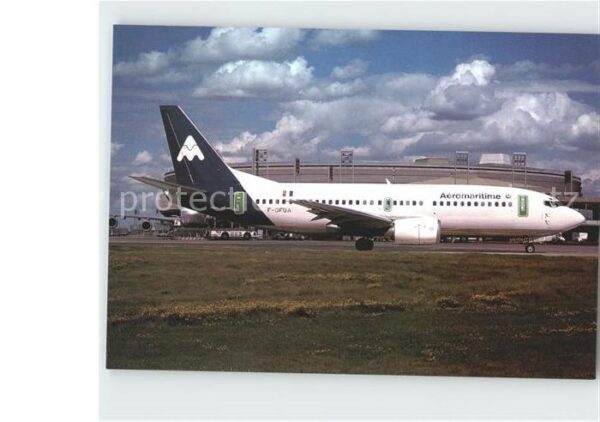 Flugzeuge Zivil Aeromaritime Boeing 737-33A F-GFUA cn 2