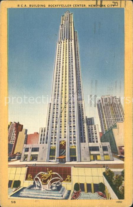 New York City RCA Building Rockffeller Center