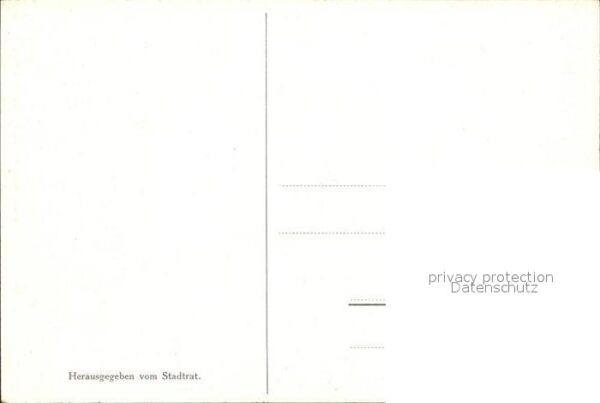 Karlsruhe Schlosspark Schlossturm Künstlerkarte K – Bild 2