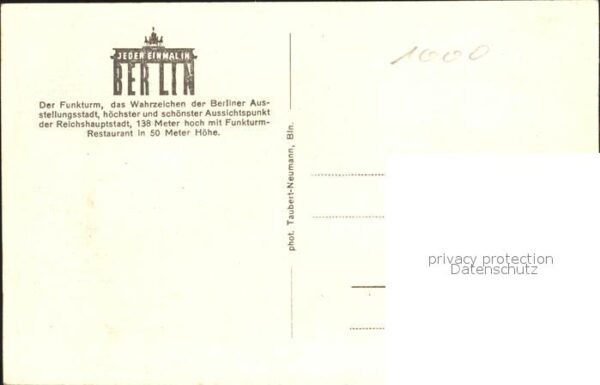 Berlin Funkturm – Bild 2