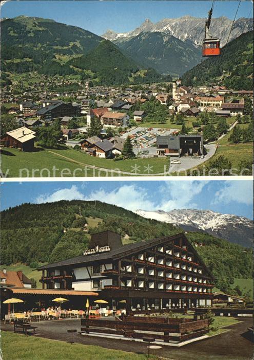 Schruns Vorarlberg Hochjochbahn Zimba Golmer Joch Löwen-Ho