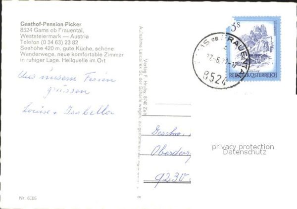 Bad Gams Gasthof Pension Picker – Bild 2