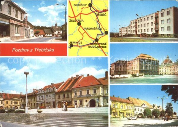 Trebic Trebitsch Hotel Jednoty Centrem Jemnice namesti S