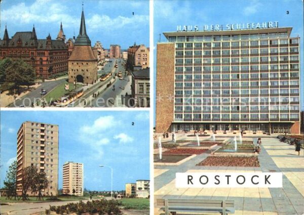 Rostock Haus der Schiffahrt Steintor Ziolkowski