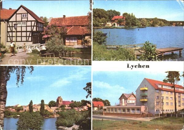 Lychen Malerwinkel Oberpfuhlsee Erholungsheim