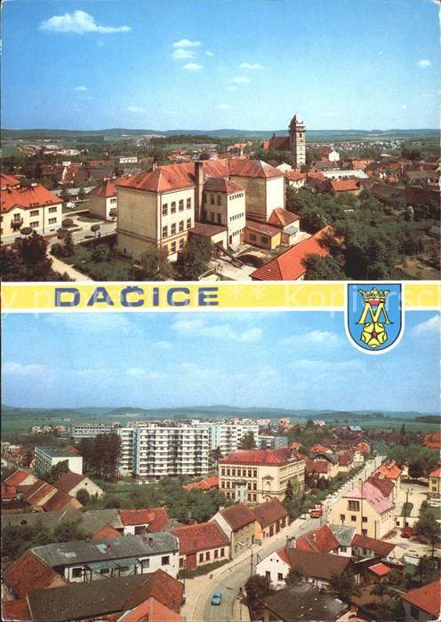 Dacice Datschitz Mesto pruseciku silnic spojujicich nejk