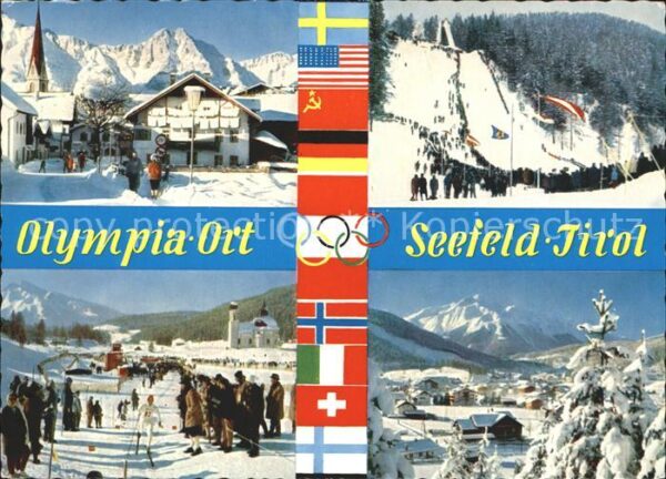 Seefeld Tirol IX. Olympische Winterspiele Innsbrück D