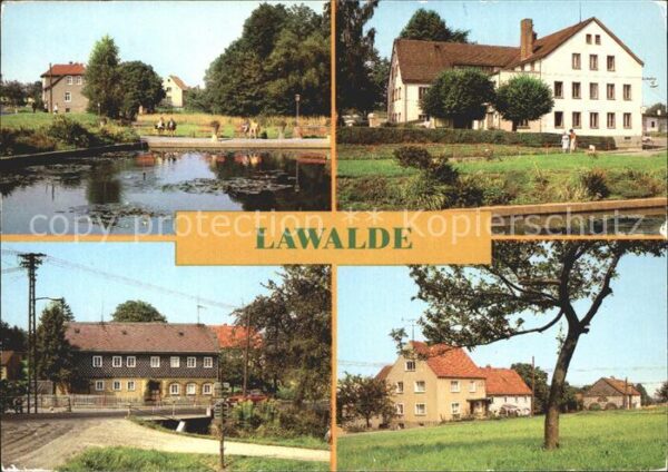 Lawalde Seerosenteich Vertragshaus Kretscham