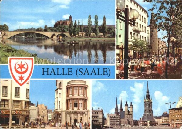 Halle Saale Burg Giebichenstein Markt Hansering