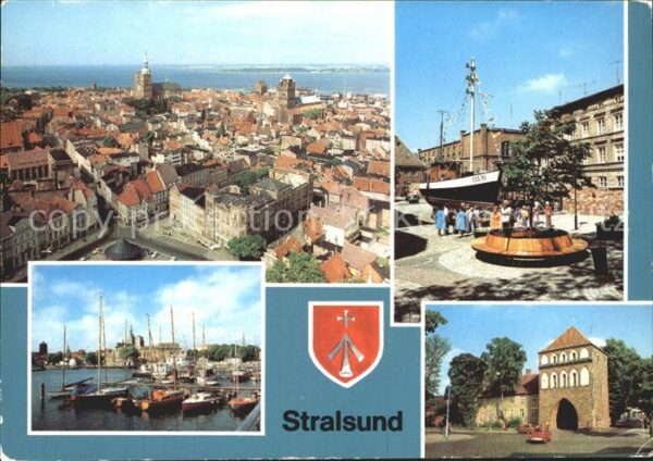 Stralsund Mecklenburg Vorpommern Meeresmuseum Hafen Kniepertor