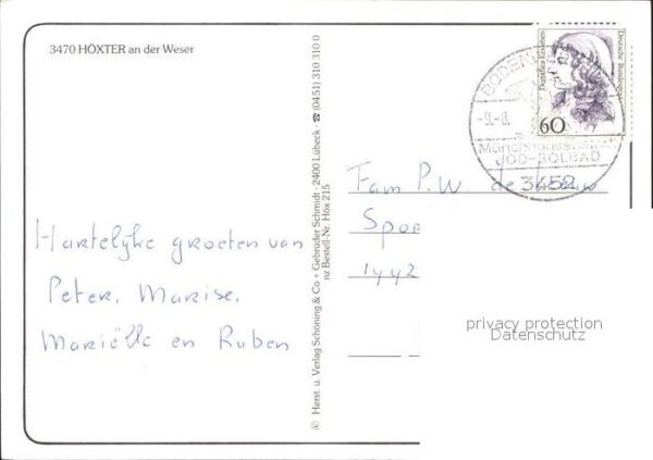 Hoexter Weser Schloss Corvey Kilianikirche Dechanei R – Bild 2