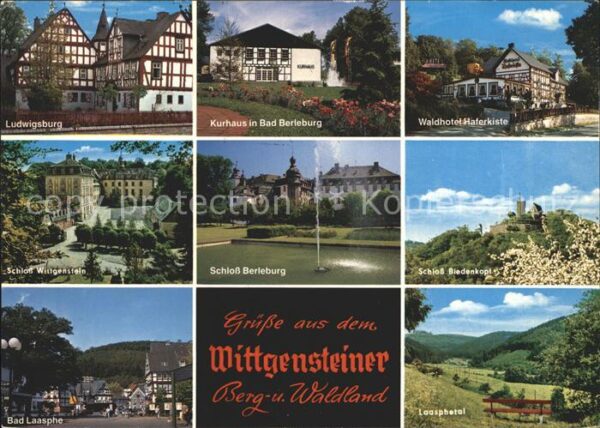 Bad Berleburg Ludwigsburg Kurhaus Waldhotel Haferkist