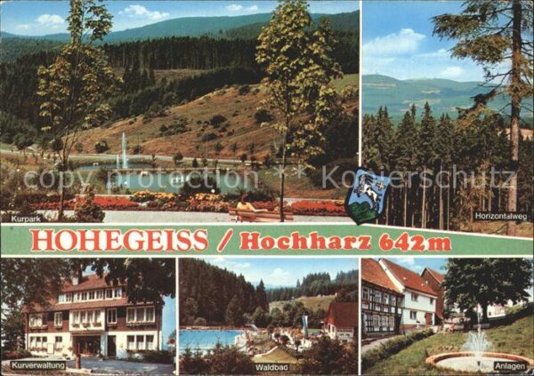 Hohegeiss Harz Horizontalweg Anlagen Waldbad Kurverwal