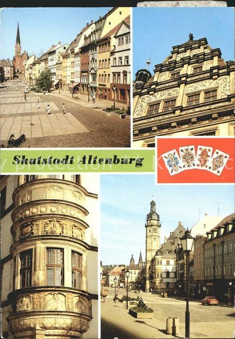 Altenburg Thueringen Rathaus Marktplatz