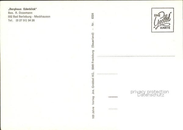 Meckhausen Berghaus Ederblick – Bild 2