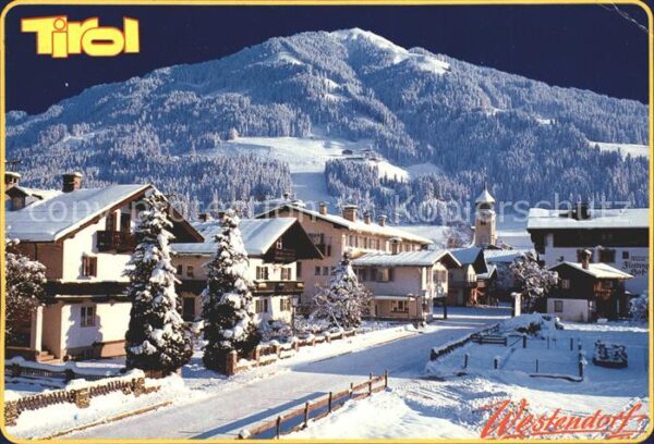 Westendorf Tirol Teilansicht Nachsöllberg