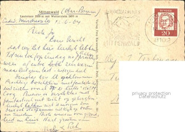 Mittenwald Bayern Lautersee Wetterstein – Bild 2