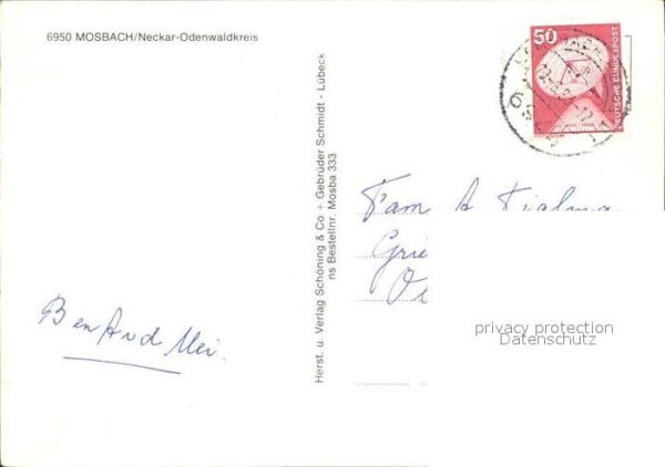 Mosbach Baden Strassenmotiv – Bild 2