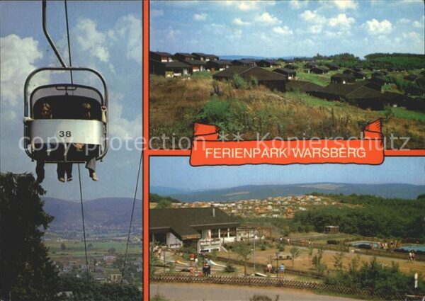 Saarburg Saar Ferienpark Warsberg Sesselbahn Campingp
