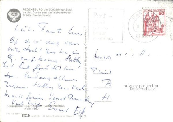 Regensburg Fliegeraufnahme – Bild 2