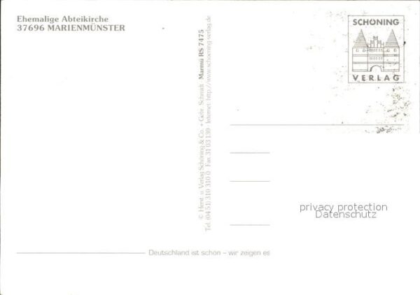 Marienmuenster Abteikirche Fliegeraufnahme – Bild 2