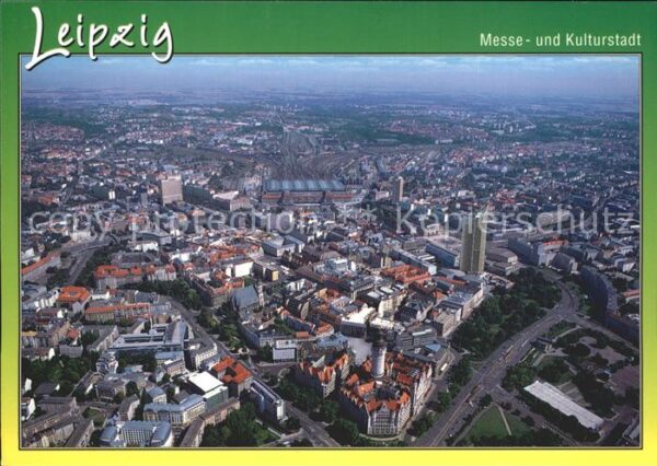 Leipzig Fliegeraufnahme