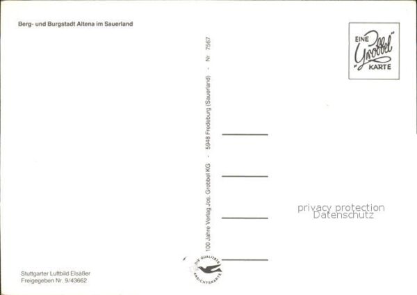Altena Lenne Fliegeraufnahme Burg – Bild 2