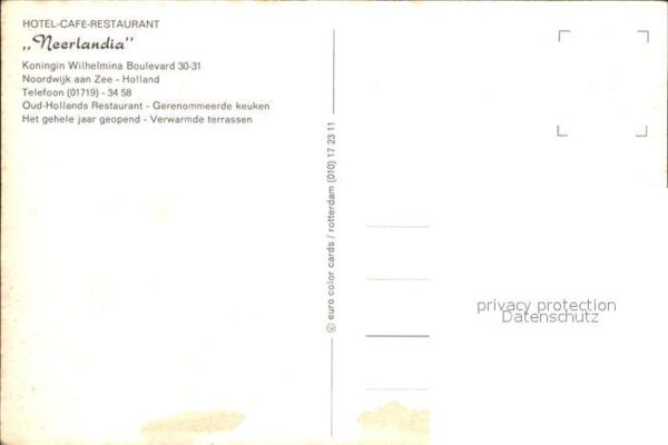 Noordwijk aan Zee  Hotel Neerlandia – Bild 2