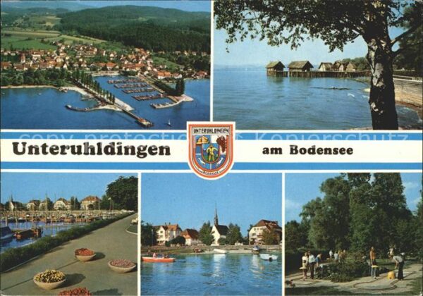 Unteruhldingen Hafen Fliegeraufnahme