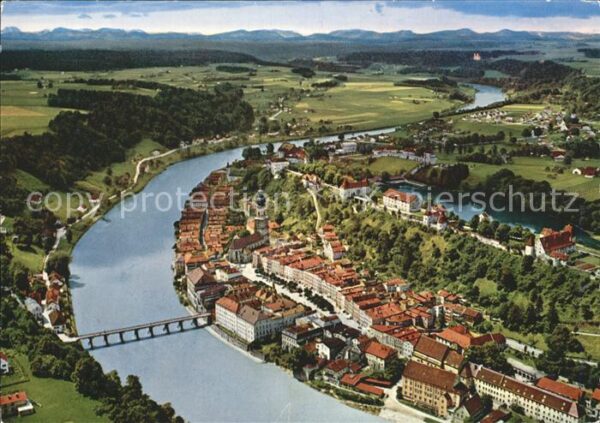 Burghausen Salzach Berchtesgadener Berge Chiemgau
