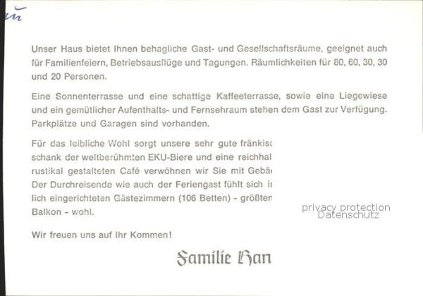 Rothenkirchen Oberfranken Hotel Gasthof Hansveit – Bild 2