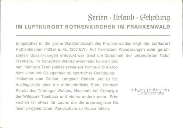 Rothenkirchen Oberfranken Gasthof – Bild 2
