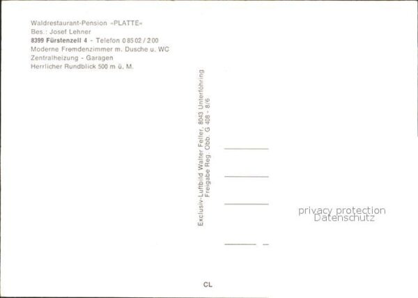 Fuerstenzell Waldrestaurant Platte – Bild 2