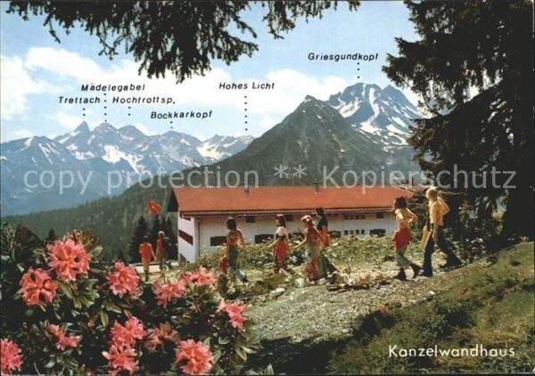 Faistenoy Kanzelwandhaus Mädelegabel Hohes Licht