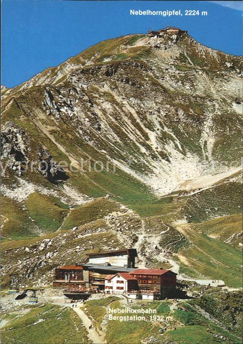 Oberstdorf Nebelhorngipfel Nebelhornbahn Bergstati